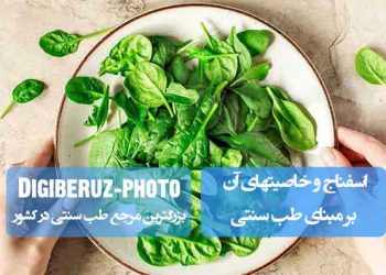 بررسی اسفناج در طب سنتی؛ تحلیل مزاج، افعال و آثار آن بر کبد، معده و اخلاط