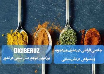 چاشنی افراطی در زعفران و زردچوبه و مضرات آن در طب سنتی؛ تحلیل تأثیرات سوء بر تعادل مزاج و سلامت بدن