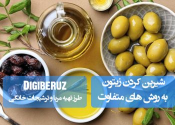 "آموزش شیرین کردن زیتون با روشهای متنوع خانگی برای طعمی ملایم و خوشخوراک در هر فصل"