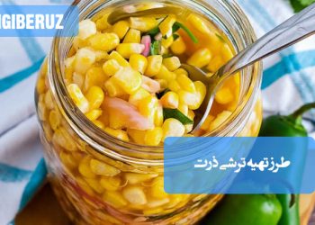 ترشی ذرت: طرز تهیه ترشی خوشرنگ و متفاوت، چاشنی اشتهاآور و سرشار از فیبر