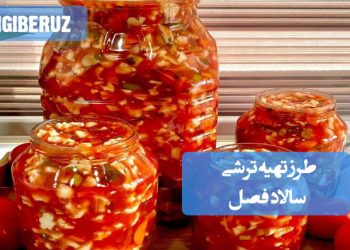 ترشی سالاد: طرز تهیه ترشی مغذی و رنگارنگ، چاشنی اشتهاآور و سرشار از ویتامینها