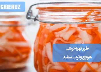 ترشی هویج و ترب سفید خانگی با خاصیت ضدالتهابی و تقویت میکروبیوم روده، موثر در بهبود هضم و سمزدایی