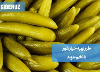خیارشور با تخم شوید: طرز تهیه خیارشور خوشطعم و معطر، چاشنی اشتهاآور و مفید برای گوارش.