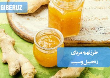 مربای زنجبیل و سیب خانگی با خواص ضدالتهابی و آنتیاکسیدانی، تقویت سیستم ایمنی و بهبود هضم
