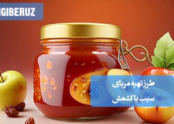 مربای سیب و کشمش: طرز تهیه مربایی مغذی و انرژیزا؛ ترکیبی دلپذیر و سرشار از فیبر.