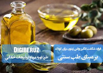 خواص روغن زیتون برای کودکان در طب سنتی | تقویت سیستم ایمنی و رشد سالم با تغذیه طبیعی