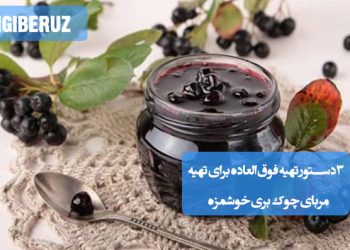 مربای چوکبری: سه دستور تهیه فوقالعاده برای مربایی آنتیاکسیداندار و مقوی، مفید برای قلب