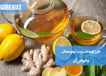 طرز تهیه شربت لیمو عمانی با طعمی خوش و خواص ضد التهاب و تقویت‌کننده گوارش در طب سنتی