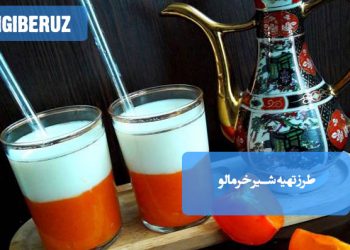 شیر خرمالو: طرز تهیه نوشیدنی پاییزی و مقوی با طعمی بینظیر