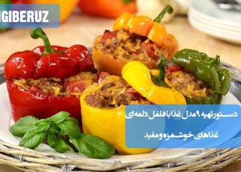 دستور تهیه ۹ مدل غذای متنوع با فلفل دلمهای؛ سرشار از ویتامین C و رنگارنگ برای سفره سالم و خوشمزه