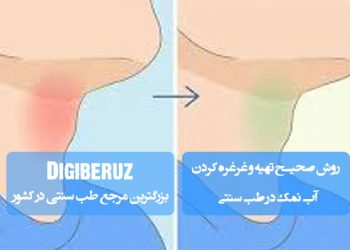 روش صحیح تهیه و غرغره آب نمک در طب سنتی برای ضدعفونی گلو و کاهش التهاب با ترکیبات طبیعی و ساده