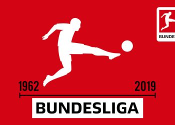لوگوی بوندسلیگا آلمان (Bundesliga) به عنوان نماد لیگ فوتبال حرفهای آلمان.